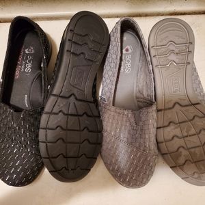 2 pairs size 7.5 Sketchers